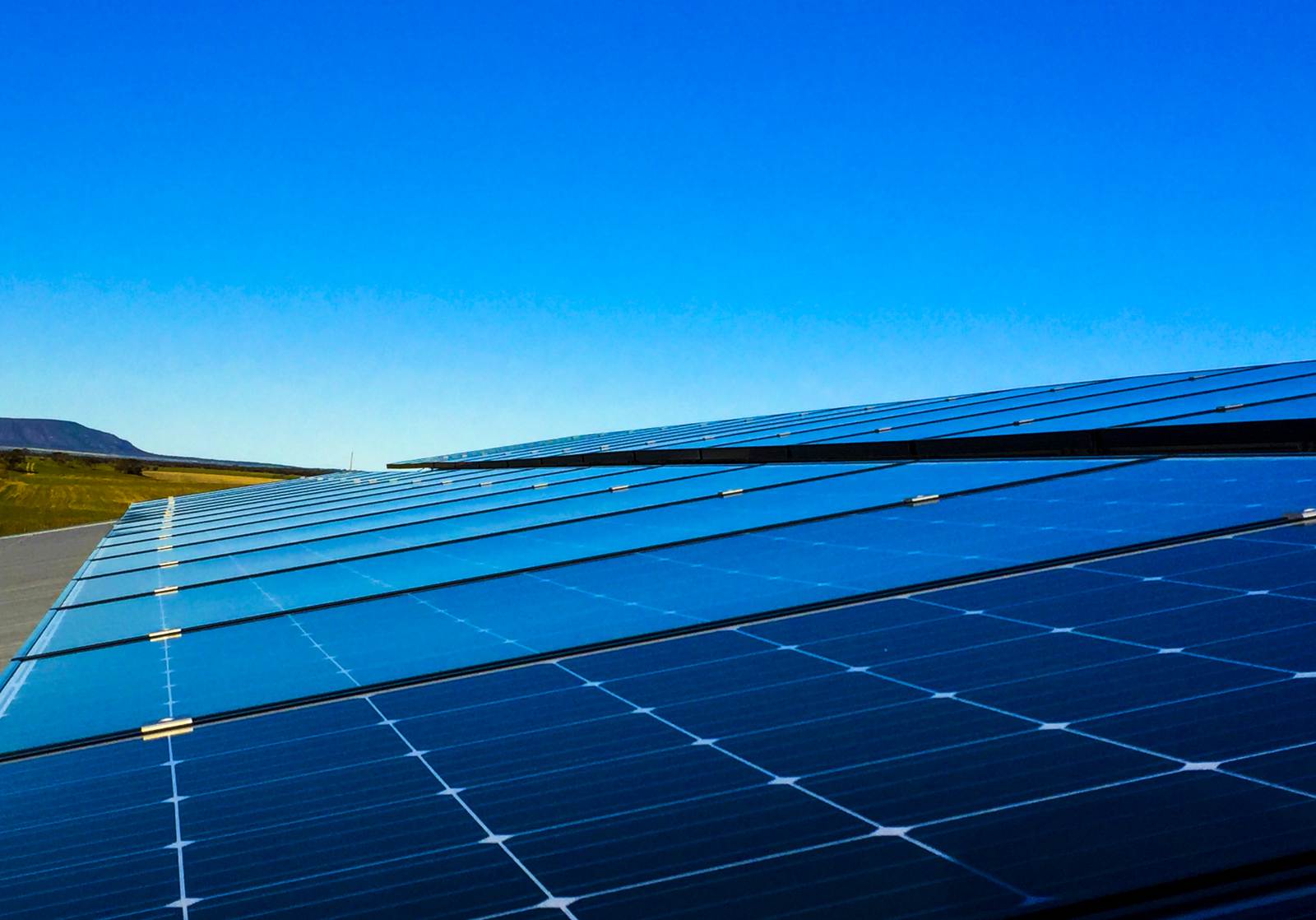 photo of rural solar system